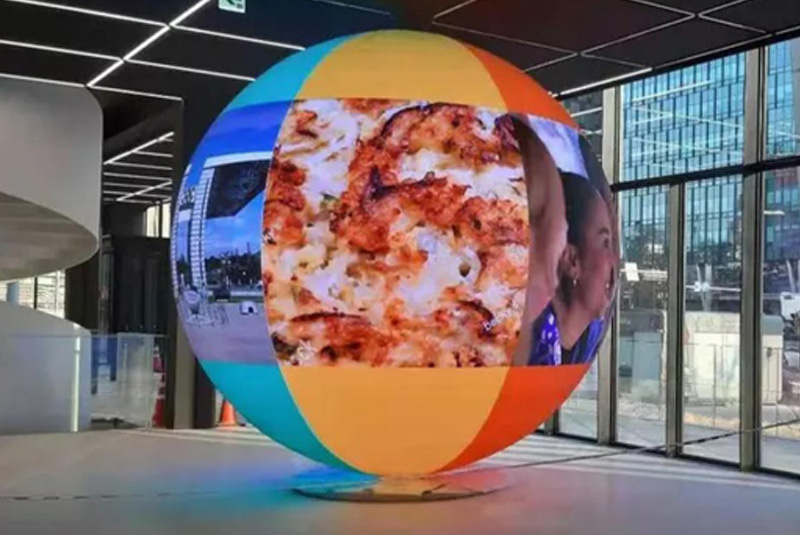 P2.5LED creative spherical display1
